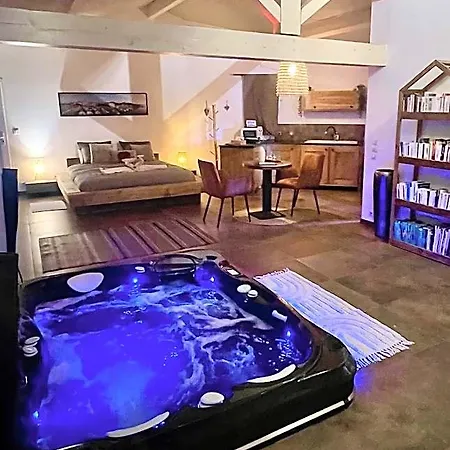 לינה וארוחת בוקר Lofts Avec Jacuzzi Privatif - Romantique - בוזיג